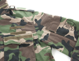 Leger woodland camo parka M97 model - gebruikt - maat 47 tm. 56 - origineel