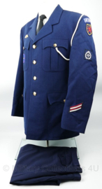 Belgische luchtmacht BAF uniform set - jas maat 58 / broek maat 56L - nieuw - origineel