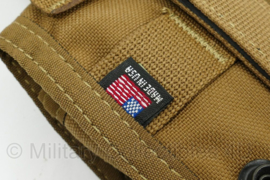 US Coyote handgrenade pouch MOLLE - 8 x 4 x 12 cm - nieuw - origineel