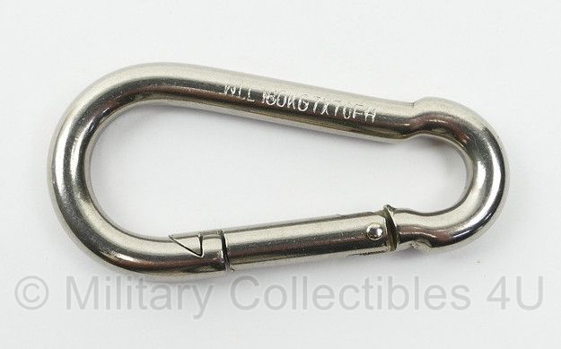 KL haak Musketon 7 x 70 mm 180 kg - NIEUW - origineel