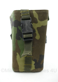 KMARNS Korps Mariniers Forest Woodland camo VF radio koppeltas - 10 x 11 x 20 cm - gebruikt - origineel