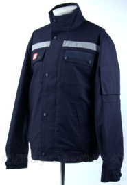 DB winterjas met voering en reflectie - donkerblauw - Medium  - nieuw - origineel