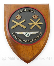 Wandbord Artillerie Opleidingscentrum - 18 x 14 x 1 cm - origineel