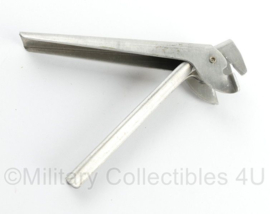 Defensie aluminium pangreep - 13,5 x 2 x 3,5 cm - origineel
