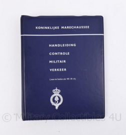 Kmar Koninklijke Marechaussee handleiding controle militair verkeer - VS 19-4 - origineel