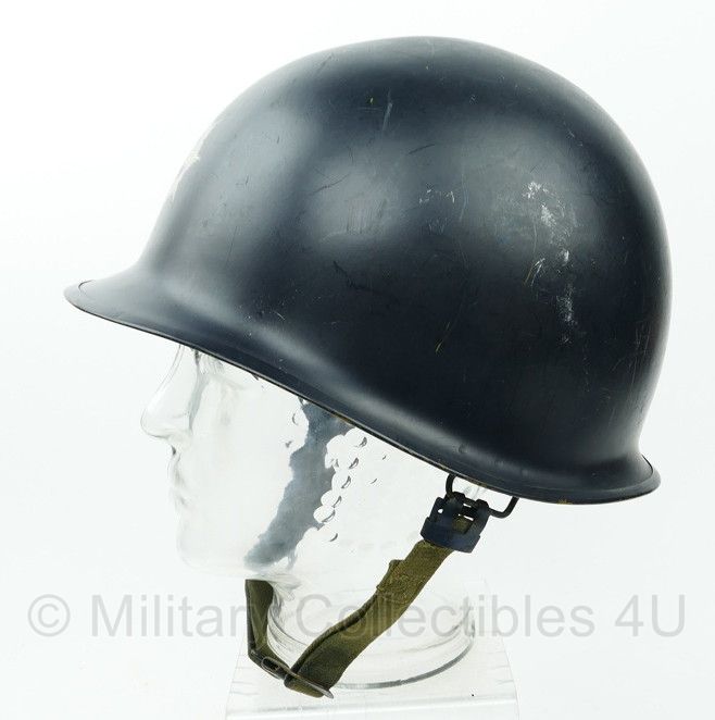 Korps Rijkspolitie ME Helm VB56 M1, met vroeg model binnenhelm - origineel