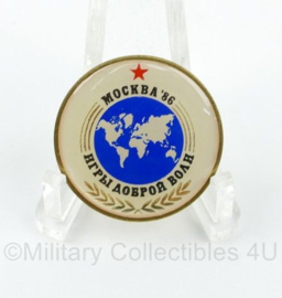 Russische politie Mockba 1986 Goodwill Games speld - diameter 2,5 cm - origineel
