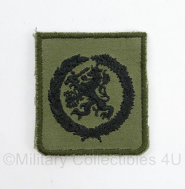 Defensie GVT Individueel bekwaamheids borstembleem - met klittenband - 5 x 5 cm - origineel