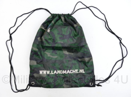 Rugzak www.Landmacht.nl Woodland promotie - 43 x 34 cm - origineel