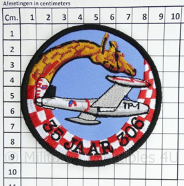 KLu Koninklijke Luchtmacht embleem 35 jaar 306th Squadron - met klittenband -12 x 13,5