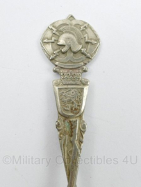 KL Nederlandse leger verzilverde theelepel Regiment Verbindingstroepen - 12 x 2 cm - origineel