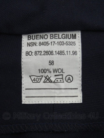 KM Koninklijke Marine matrozen shirt met parawing 1996 Baaienhemd - matroos der 1ste klasse - maat 58 - origineel