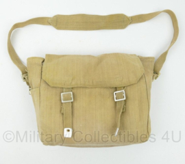 Webbing pukkel lichtgewicht met draagriem khaki - 27 x 10 x 24,5 cm - gebruikt