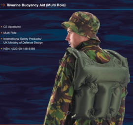 RBA Riverine Bouyancy Aid ( Multi Role) Reddingsvest - nieuw in verpakking - houdbaar 2027