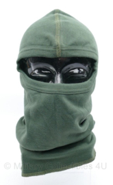 Defensie brandwerende balaclava protex katoen carbon sage green - one size - origineel