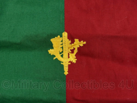 Nederlands leger halsdoek Regiment Limburgse Jagers - rood/groen -  origineel