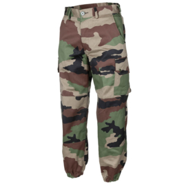 Franse leger F2 camo broek CCE camo -  nieuw - 112 cm. omtrek = 7585/1015 -  origineel