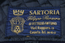 Italiaans politie uniform jas met kraagspiegels - maat Medium - nieuwstaat - origineel