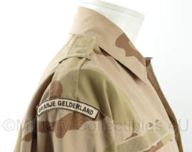 KL Nederlandse leger Regiment Infanterie Oranje Gelderland basis jas Desert camo - maat 8000/9095 - gedragen - origineel