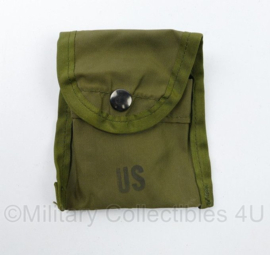 US Army Case First Aid & Compass LC1 Nylon with ALICE clip - 10 x 2 x 12 cm - zeer goede staat  - origineel