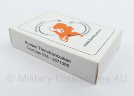 Landmacht Thuisfrontcomite kaartspel - 10,5 x 6,5 cm - origineel