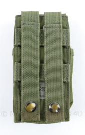 Defensie Korps Mariniers en US Army Eagle Industries MOLLE smoke grenade pouch SGC-1-MS-OD - 8 x 5,5 x 16 cm - origineel
