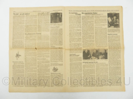 WO2 Duitse krant Nurnberger Nachrichten nr. 22 22 december 1945 - 47 x 32 cm - origineel