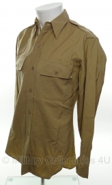 US officer khaki shirt overhemd lange mouw - size XS - origineel WO2 US
