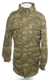 Turkse leger Camo parka MET dikke voering - maat Small - origineel