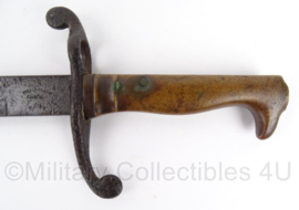 WO1 Duitse 1870 dress bayonet Ewald Cleff Solingen gestempeld  - met eigenaar stempel E. Gathmann -  origineel