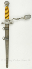 WO2 Duitse Luftwaffe dagger E&F Horster Solingen met portepee - 39 cm lang - origineel