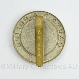 Nigeriaanse Police DAURA N.A. Police Cap badge - maker J.R. Gaunt London - diameter 4 cm - origineel