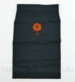 Nederlands leger halsdoek 48e Pantserinfanterie Bataljon Regiment van Heutsz  - zwart -  origineel