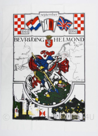 Wanddoek Bevrijding Helmond 1944-1994 - 49 x 64,5 cm - origineel