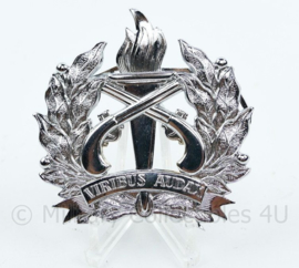 Surinaamse Politie pet insigne Viribus Audax  -  6 x 6 cm - origineel
