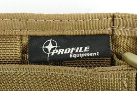 KL Nederlandse leger MOLLE magazijntas voor Glock 17 magazijn - Profile Equipment - coyote - 15 x 7 x 5 cm - ongebruikt - origineel