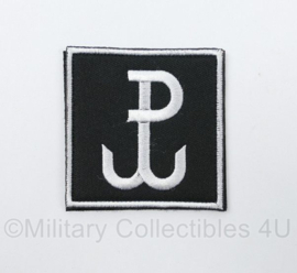 Poolse leger Polish Army Special Forces patch - met klittenband - 7 x 7 cm - origineel