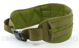 Defensie MOLLE heupgordel groen - 100 x 13 cm - gebruikt - origineel