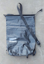 Defensie luxe model drybag zwart -55 x 78 cm - origineel