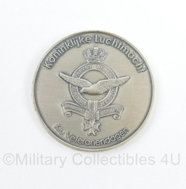 KLU Koninklijke Luchtmacht Veteranendag 2003 coin - diameter 4 cm - origineel