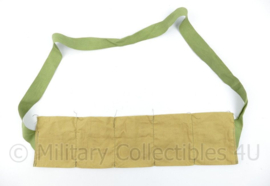 US Army M1 Carbine bandoleer khaki - 10 Round Clips  48 x 12 cm - origineel