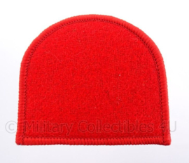 KM Koninklijke Marine, Korps Mariniers baret speld achtergrond - afmeting 7 x 6 cm