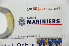 Korps Mariniers tijdschriften SET Qua Patet Orbis QPO 2011/2012 - 29,5 x 21 x 1 cm - origineel