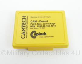 Camtech Caplock Desert schmink doosje ONGEBRUIKT - met NSN nummer -  Best Before 2023 - origineel