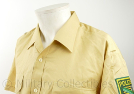 Duitse Bundespolizei Sachsen-Anhalt overhemd korte mouw - maat 41/42 - nieuw - origineel