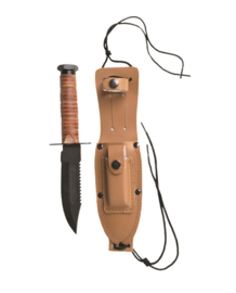 US piloten Survival mes met schede - 23 cm - nieuw gemaakt