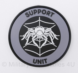Politie DSI Support Unit PVC embleem met klittenband - 8 cm diameter