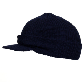 Jeepcap acryl - nu in 3 verschillende kleuren : Wit/ Blauw / Zwart