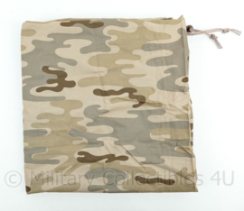 KL Nederlandse Leger desert camo rugzak overtrek - speciale uitvoering proefversie - 135 x 142 x 0,2 cm - origineel