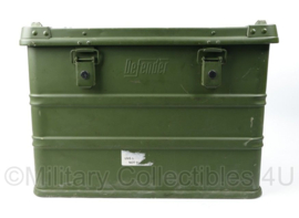 Defensie aluminium opslagkist groen - merk Defender - 57 x 37 x 40 cm - origineel